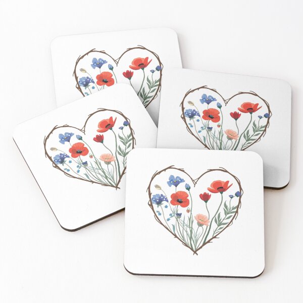 Item preview, Slavic heart | Slavic flowers | Floral Heritage Art designed and sold by YvkafromPoland.