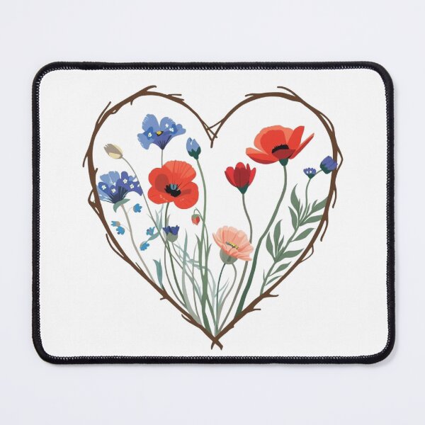 Item preview, Slavic heart | Slavic flowers | Floral Heritage Art designed and sold by YvkafromPoland.