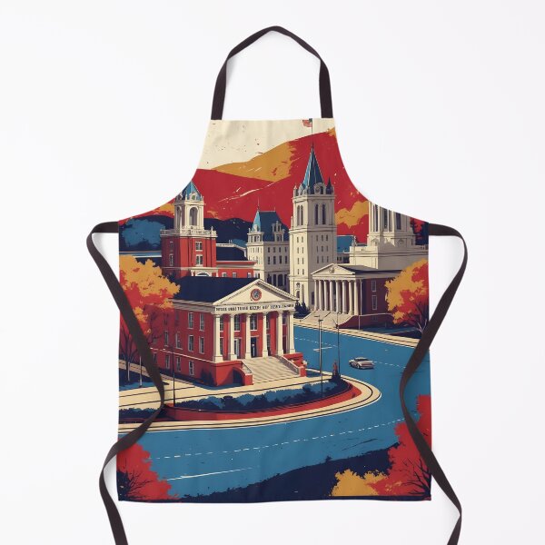 Item preview, Morgantown West Virginia 1950s USA Vintage Travel Tourism designed and sold by TravelersGems.