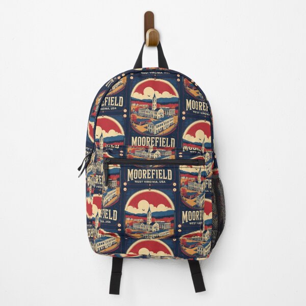 Item preview, Moorefield West Virginia 1950s USA Vintage Travel Tourism designed and sold by TravelersGems.