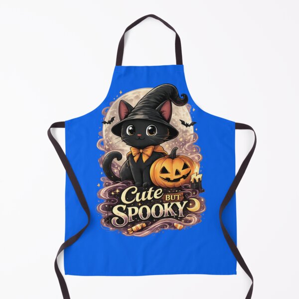 Item preview, Cute But Spooky Black Cat – Funny Halloween Witch Cat Chaos Design designed and sold by CatLovers Studio.
