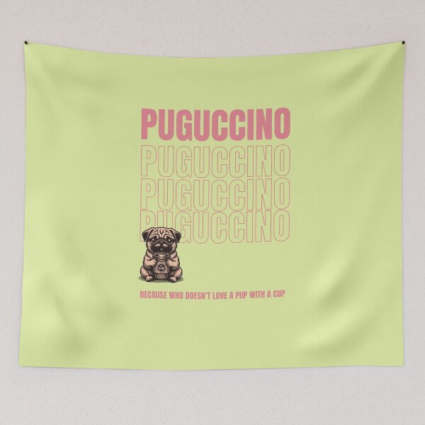 Item preview, Puguccino -  Pink Edition designed and sold by Teacuppupdesign.