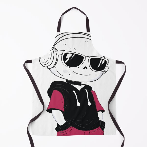Item preview, Cool Moon Guy with Headphones and Sunglasses designed and sold by MaehwaBloom.