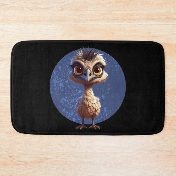 Item preview, Grumpy Emu – Funny Sassy Emu Bird Cartoon Art designed and sold by TripleMoonCrafts.