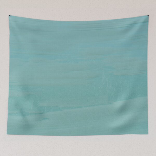 Item preview, Seafoam Green Ripples - Soft Pastel Turquoise Texture Art designed and sold by Midnight Veil Designs.