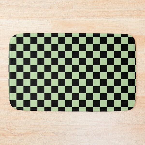 Item preview, Green and Black Chequered Pattern designed and sold by Jeallan Designs.