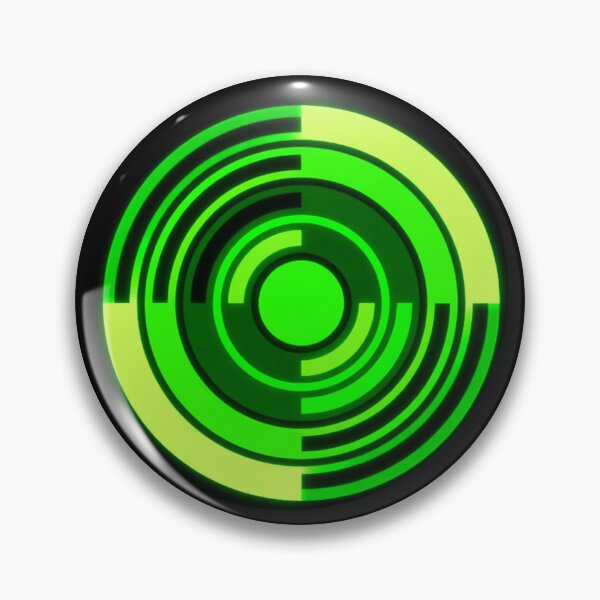 Item preview, Crop circle neon green designed and sold by MessageToEarth.