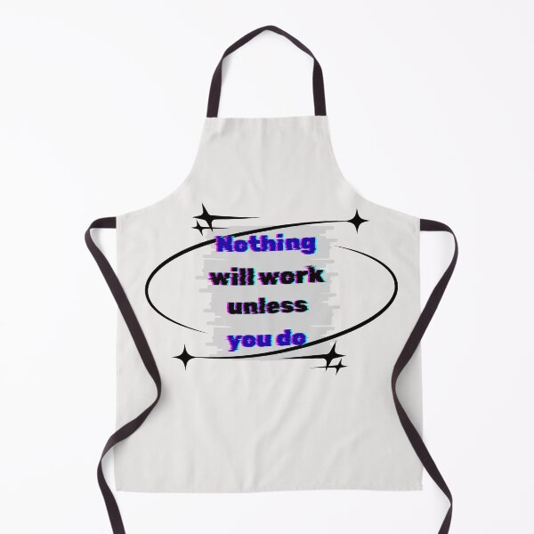 Item preview, Nothing Will Work Unless You Do - Y2K Aesthetic Quote designed and sold by The Daily Progress.