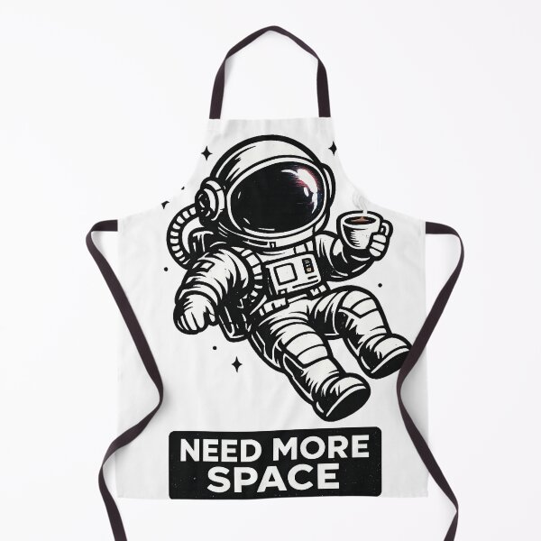 Item preview, Funny Astronaut Coffee Space Design designed and sold by McZerrill.