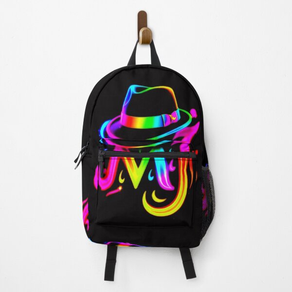 Item preview, MJ Dance King Liquid Neonglow Fedora Magical Art designed and sold by ExploreAura Studio.