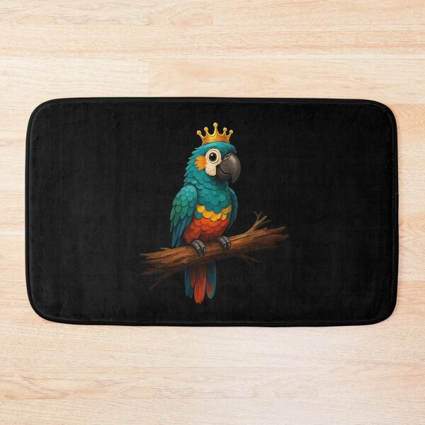 Item preview, Cute Parrot King Design designed and sold by sks-ai-artist.