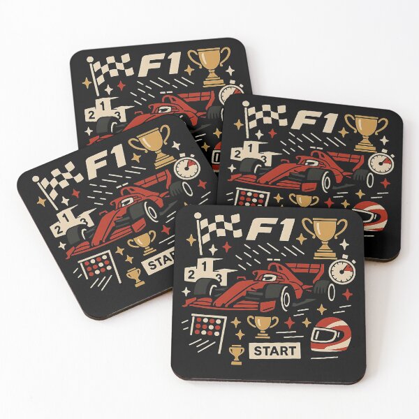 Item preview, Formula 1 themed Doodle Art designed and sold by sks-ai-artist.