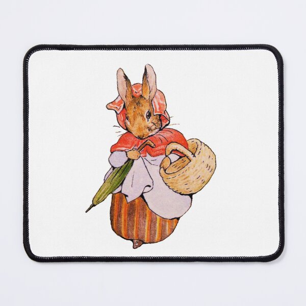 Item preview, Cute Bunny Watercolor Vintage Illustration Cottagecore Design for Animal Lovers designed and sold by RickE.