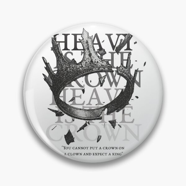 Item preview, Heavy Is The Crown designed and sold by SlayPOPShop.