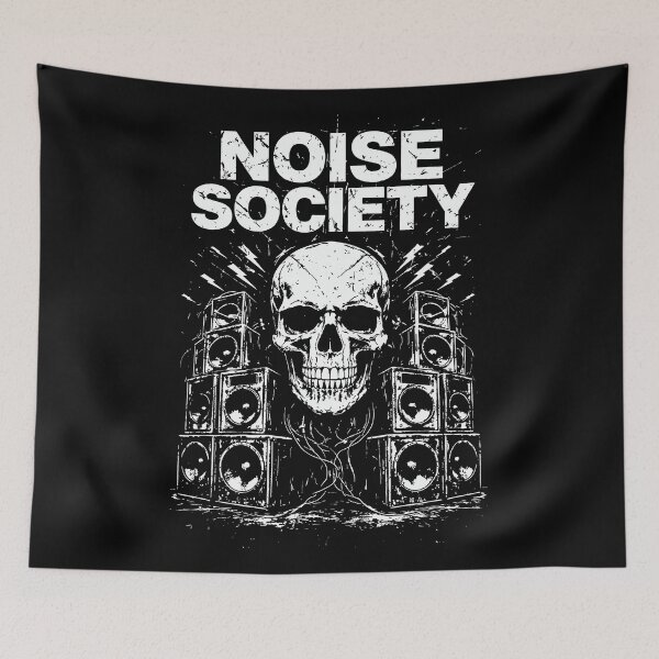 Item preview, Noise Society Skull Speaker Stack designed and sold by SnappyPNG.