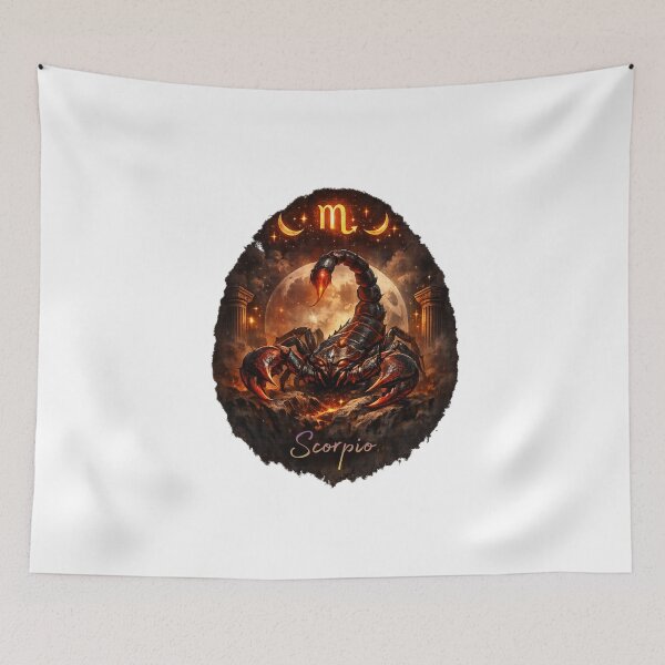 Item preview, Scorpio Mystical Zodiac designed and sold by Lantern Light Apparel .