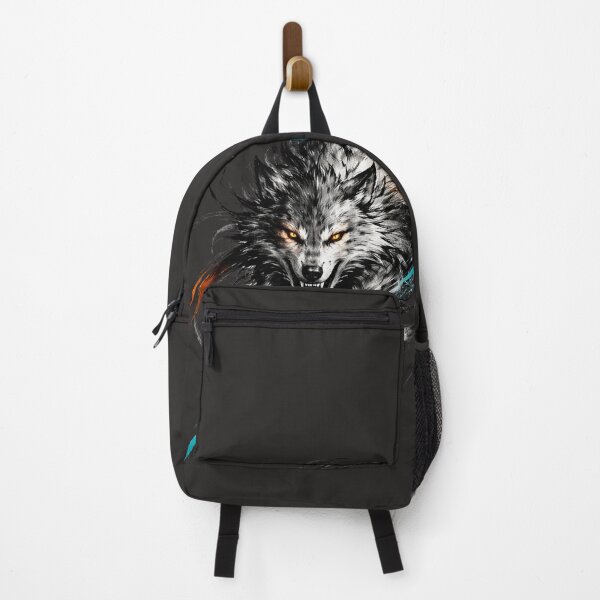 Item preview, Feral Spirit Wolf Ink Illustration designed and sold by TrendzSlayer.