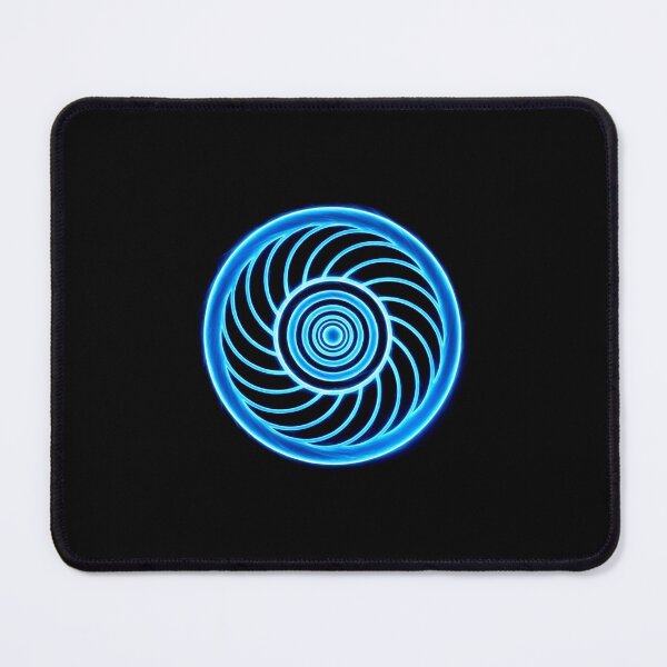 Item preview, Crop circle neon blue designed and sold by MessageToEarth.
