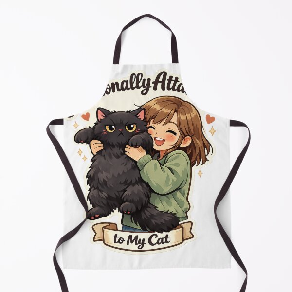 Item preview, Emotionally Attached to My Moody Black Cat designed and sold by Ora-kuro.