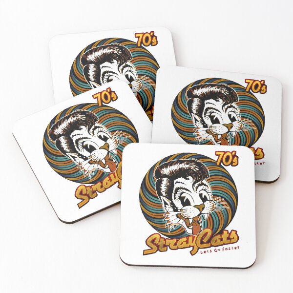 Item preview, Cool Strays Catss Cartoon Retro Band designed and sold by Bolwane.