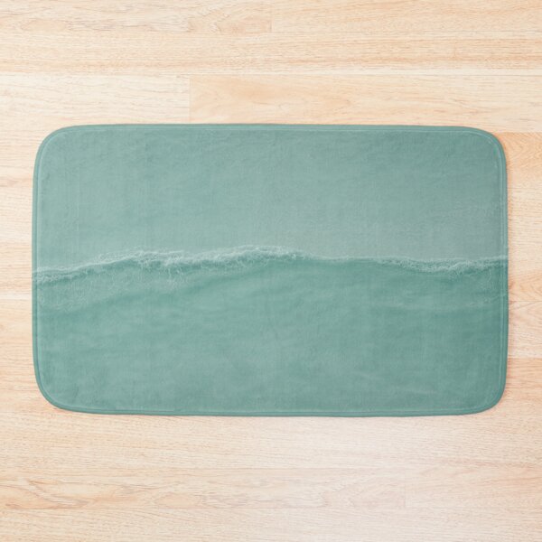 Item preview, Gentle Seafoam Wave - Soft Turquoise Ocean Shore Abstract Art designed and sold by Midnight Veil Designs.