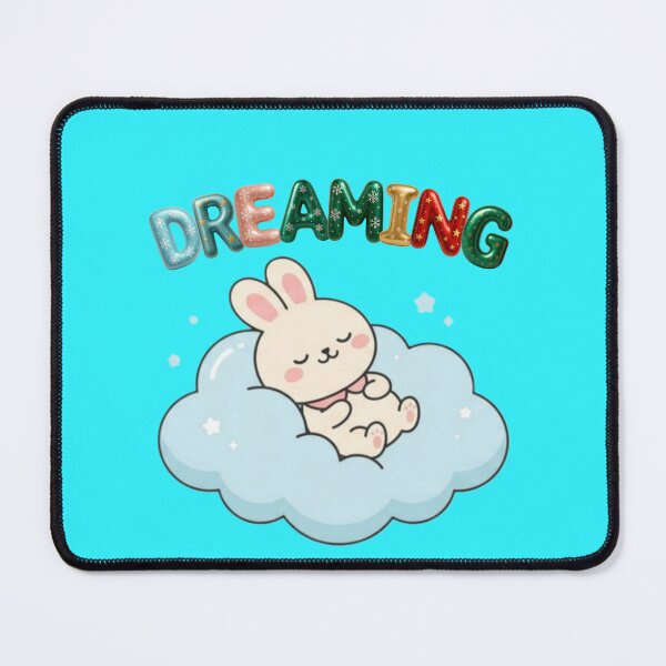 Item preview, Funny Cute Animal Meme – “Dreaming” Kawaii Aesthetic Sticker designed and sold by Ace01st.