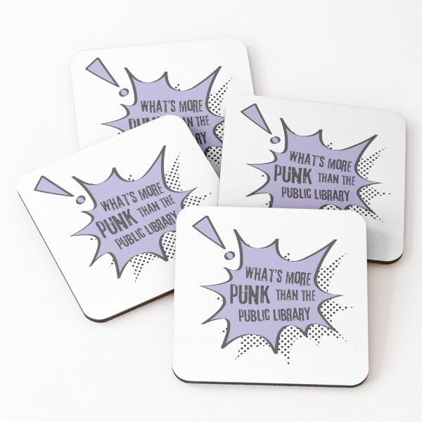 Item preview, what's more punk than the public library (purple) designed and sold by zlivy.