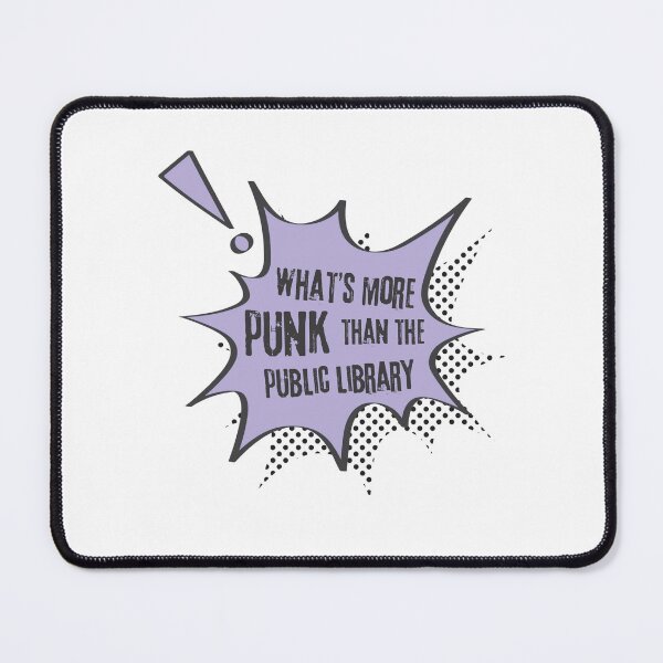 Item preview, what's more punk than the public library (purple) designed and sold by zlivy.