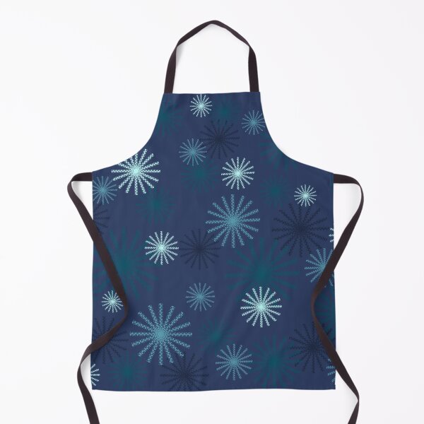 Item preview, Midnight Blue Firework Starburst Pattern designed and sold by Aidile.