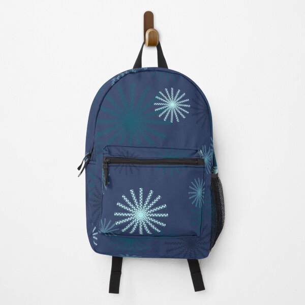 Item preview, Midnight Blue Firework Starburst Pattern designed and sold by Aidile.
