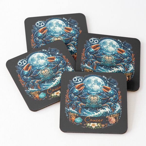 Item preview, Cancer Mystical Zodiac designed and sold by Lantern Light Apparel .