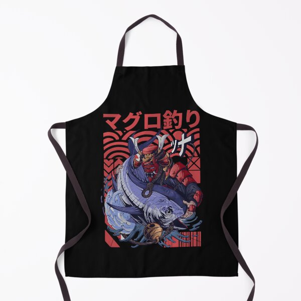 Item preview, Samurai Tuna Fishing Japanese Art designed and sold by TshirtsOnline-.