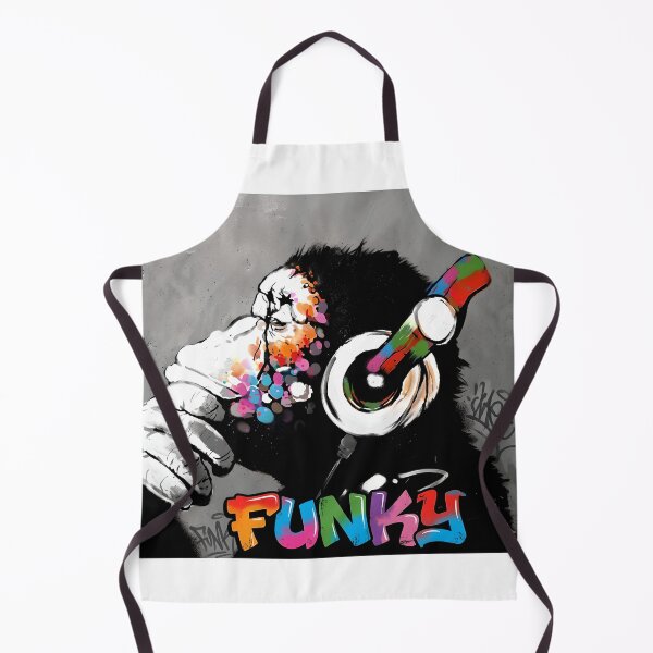 Item preview, Funky Monkey DJ designed and sold by TeezyStreetChic.
