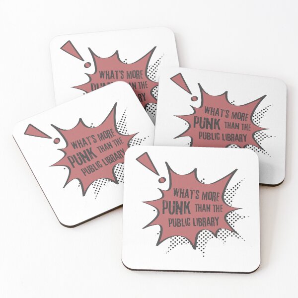 Item preview, what's more punk than the public library (red) designed and sold by zlivy.