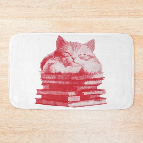 Item preview, Cat Sleeping on Books designed and sold by kinpirks.