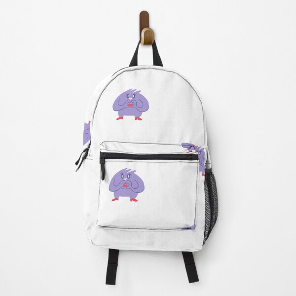 Item preview, Cute Kawaii Purple Monster with Love Heart Illustration designed and sold by meri3465.