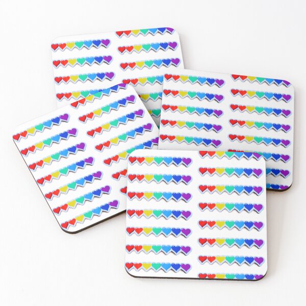 Item preview, Rainbow Hearts Connected designed and sold by Vermont Gifts and Art.