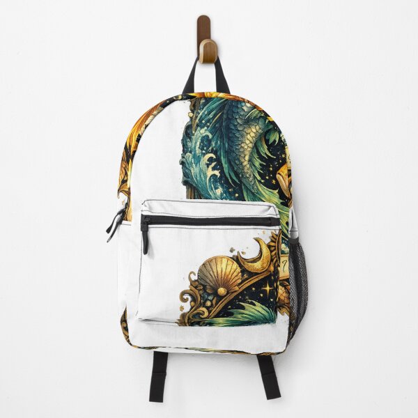 Item preview, Mystical Pisces Zodiac Emblem designed and sold by Lantern Light Apparel .