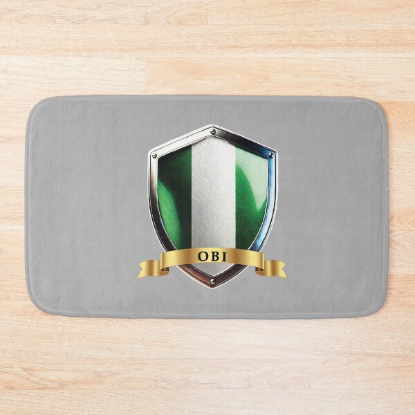 Item preview, Obi Nigeria Heritage Emblem Shield designed and sold by Highlandkings.