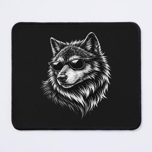 Item preview,   Wolf With Sunglasses designed and sold by erozzz.