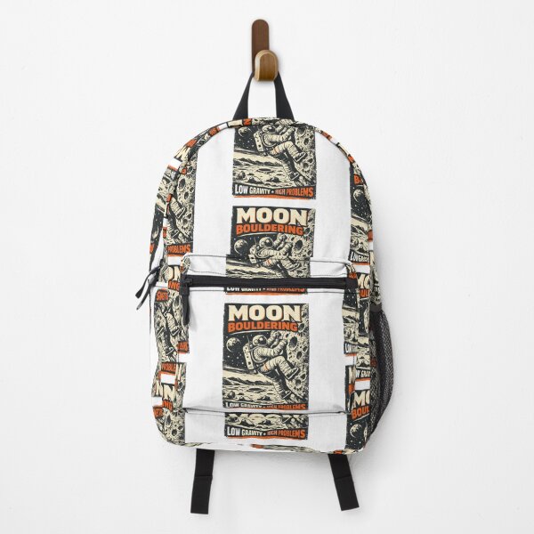 Item preview, Moon Bouldering: Vintage Astronaut Climbing Design designed and sold by Pineapple-Tree.