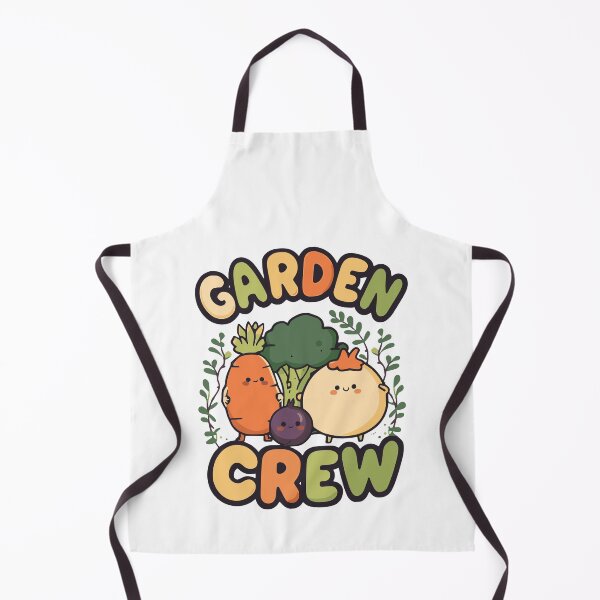 Item preview, cute garden crew vegetable characters art designed and sold by ArtDesignTp.
