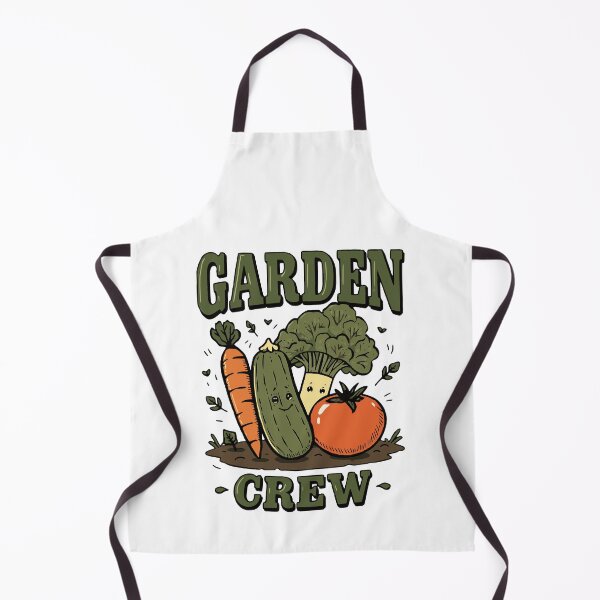 Item preview, playful garden crew vegetable humor design designed and sold by ArtDesignTp.