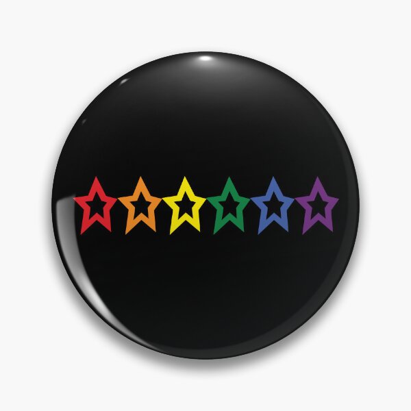 Item preview, Pride Rainbow Colored Stars Row designed and sold by ellenhenry.