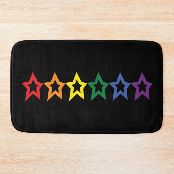 Item preview, Pride Rainbow Colored Stars Row designed and sold by ellenhenry.