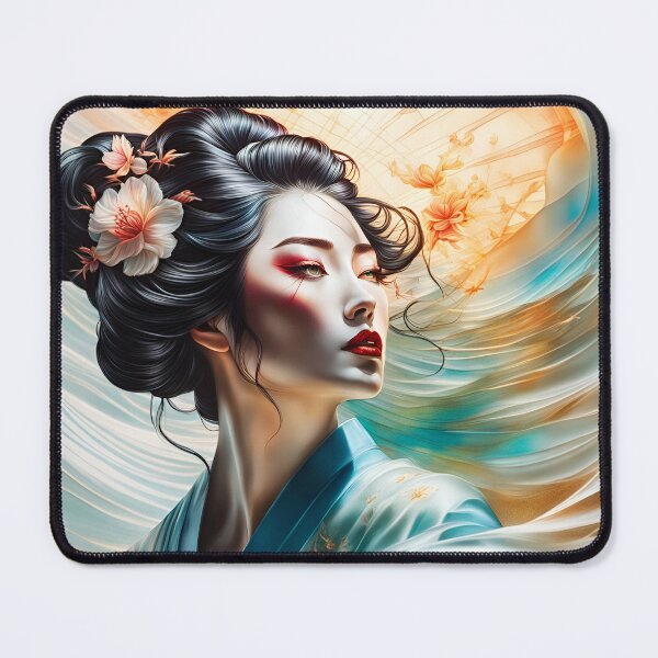 Item preview, Geisha dreaming, abstract fantasy sunset   designed and sold by Coolparrotgirl.