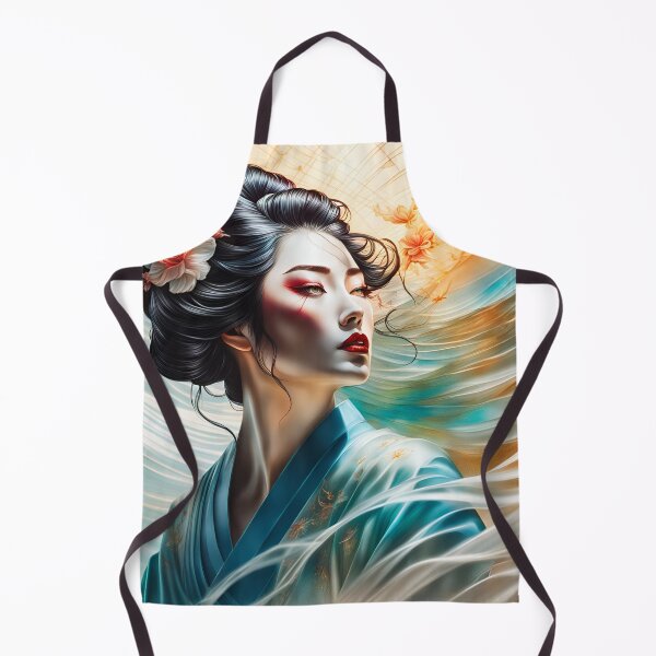 Item preview, Geisha dreaming, abstract fantasy sunset designed and sold by Coolparrotgirl.