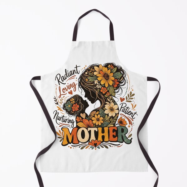 Item preview, Vintage Floral Mother Silhouette – Radiant Loving Nurturing Patient Mom Design – Mother’s Day Gift designed and sold by Ladys-Gents.