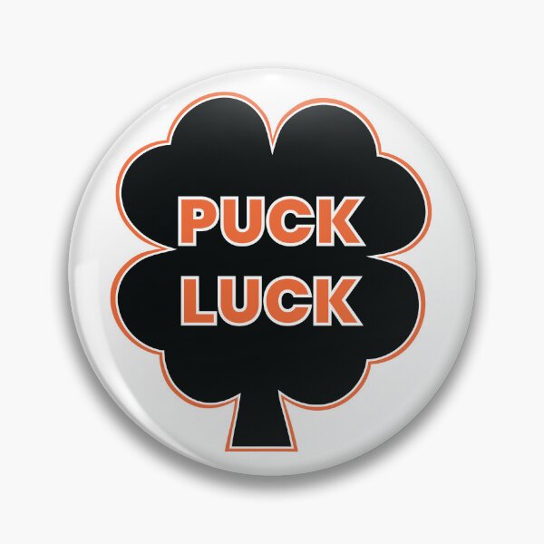 Item preview, Puck Luck - In Philadelphia Flyer colors. designed and sold by Hattrixz.