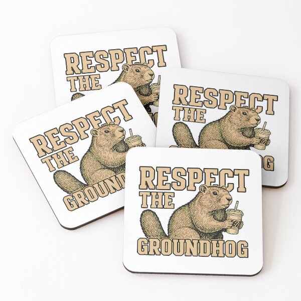 Item preview, groundhog respect funny woodchuck day design designed and sold by ArtDesignTp.